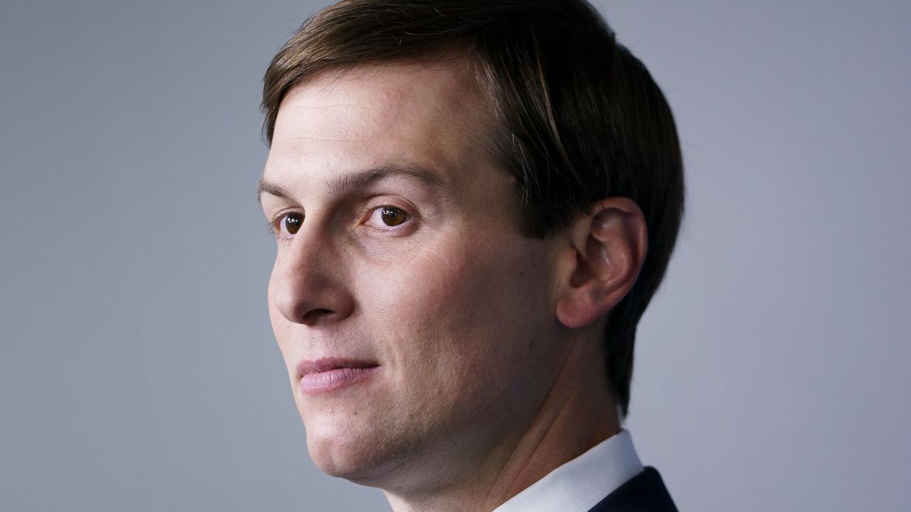 Senior Advisor to the President Jared Kushner  attends a press conference on September 4, 2020, in the Brady Briefing Room of the White House in Washington, DC. (Photo by Brendan Smialowski / AFP) (Photo by BRENDAN SMIALOWSKI/AFP via Getty Images)