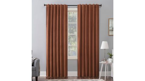 House of Hampton Ewert Velvet Solid Max Blackout Thermal Back Tab Single Curtain Panel