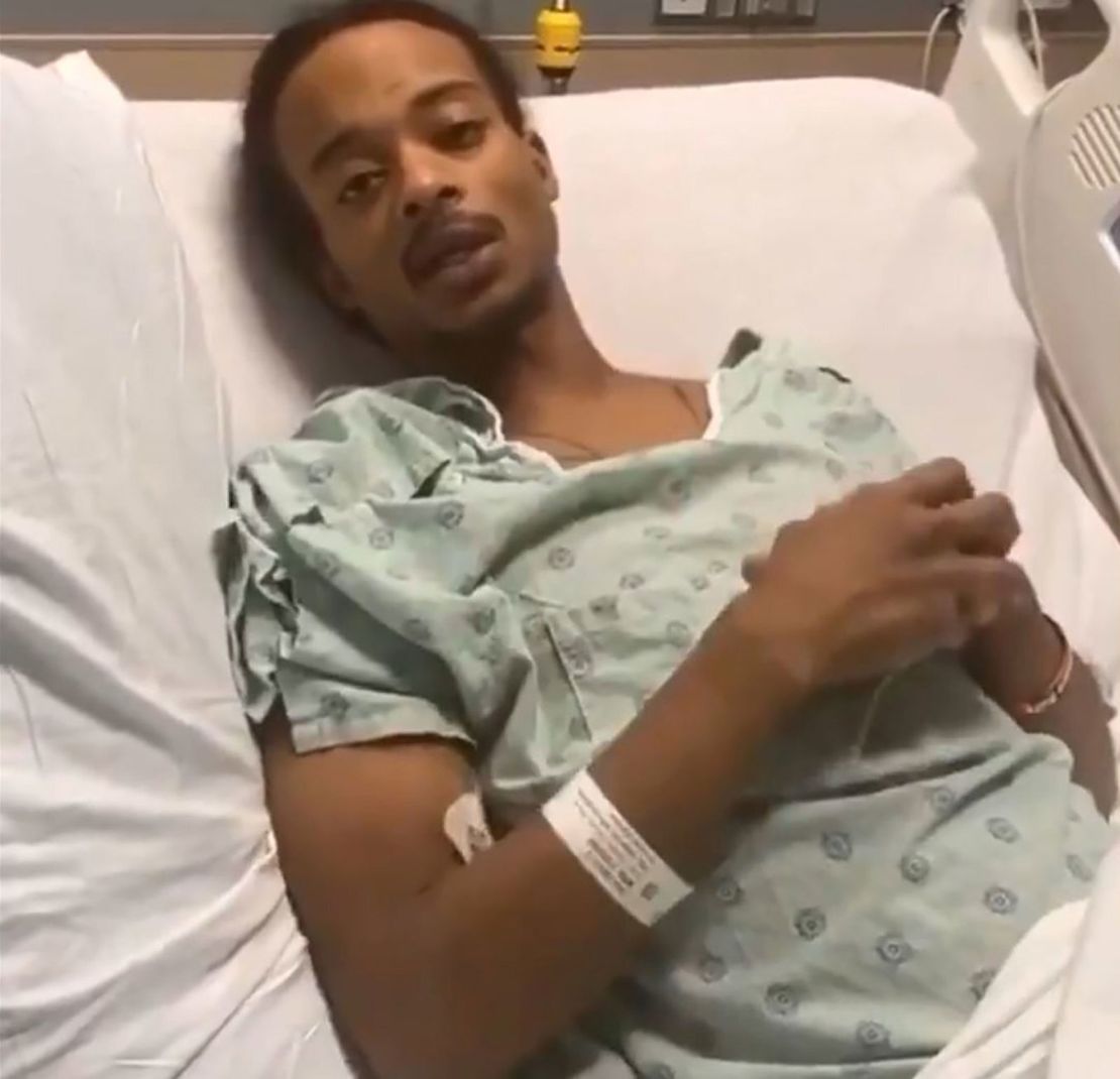 "They didn't have to shoot me like that," Jacob Blake said of the police shooting that left him paralyzed from the waist down.