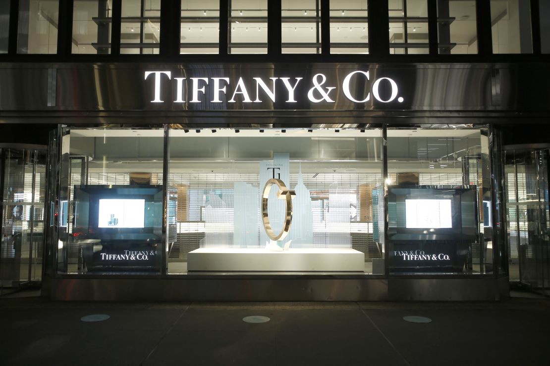 A Tiffany & Co. storefront seen in midtown New York.