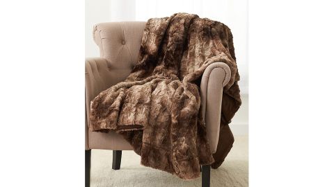 Pinzon Faux Fur Throw Blanket