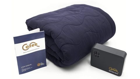 The Cozee Battery-Powered Heated Blanket