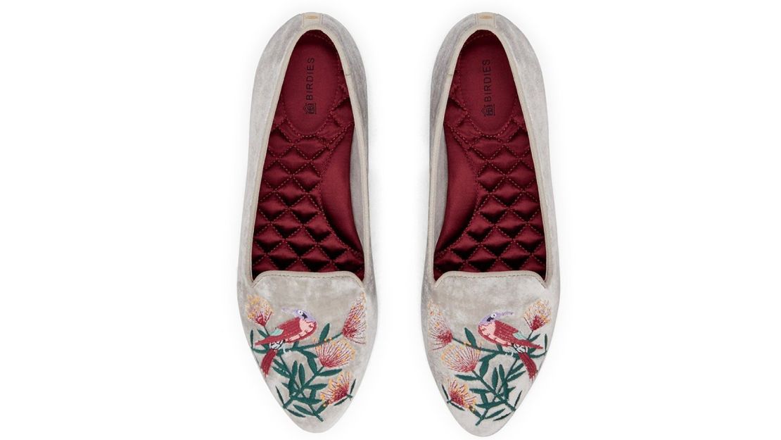 Birdies x Minted Velvet Flat 