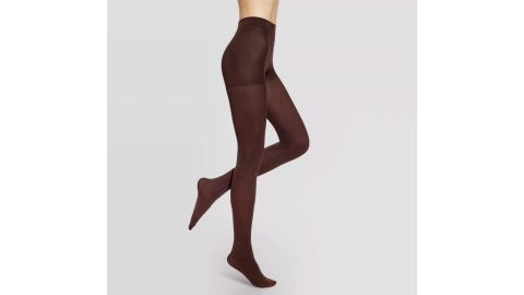 Hue Studio Women's 90D Cover Me Opaque Control Top Tights