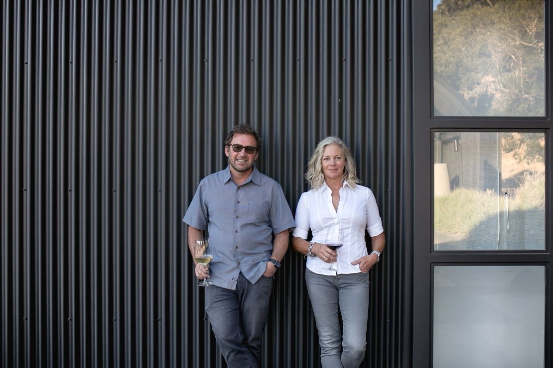 Philippe and Cherie Melka, owners of Melka Estates & Winery in St. Helena