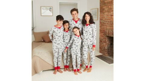Holiday Safari Animal Print Matching Family Pajamas Collection