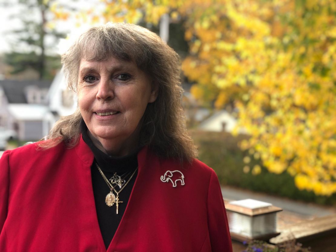 A devout Republican for 55 years, 72-year-old Karen Cervantes says she is supporting Joe Biden for president. If Donald Trump wins she plans to register as an Independent in New Hampshire.