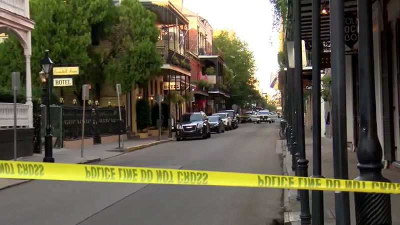 New Orleans Police Officer On Patrol In French Quarter Shot In Face By ...