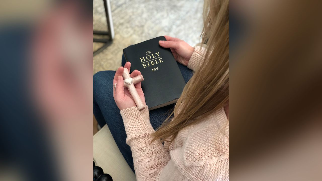A survivor of sex trafficking at The WellHouse in Alabama, which helps young girls and women get their lives back on track. 