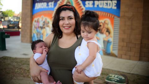 Magaly Saenz said she likes to take her family to Chicano Park in San Diego because the park celebrates Mexican American culture and traditions. 