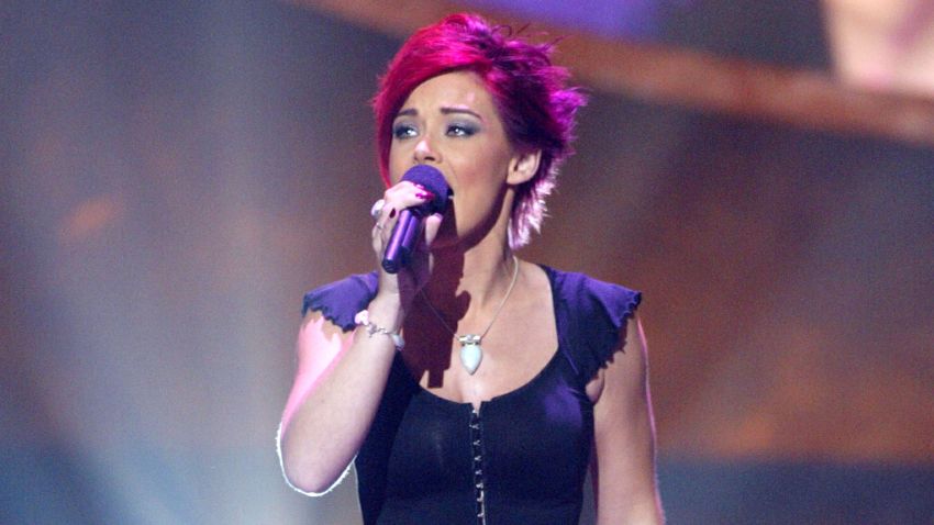 Nikki McKibbin performs at FOX-TV's "American Idol" in Los Angeles, Ca. on Tuesday, August 27, 2002.