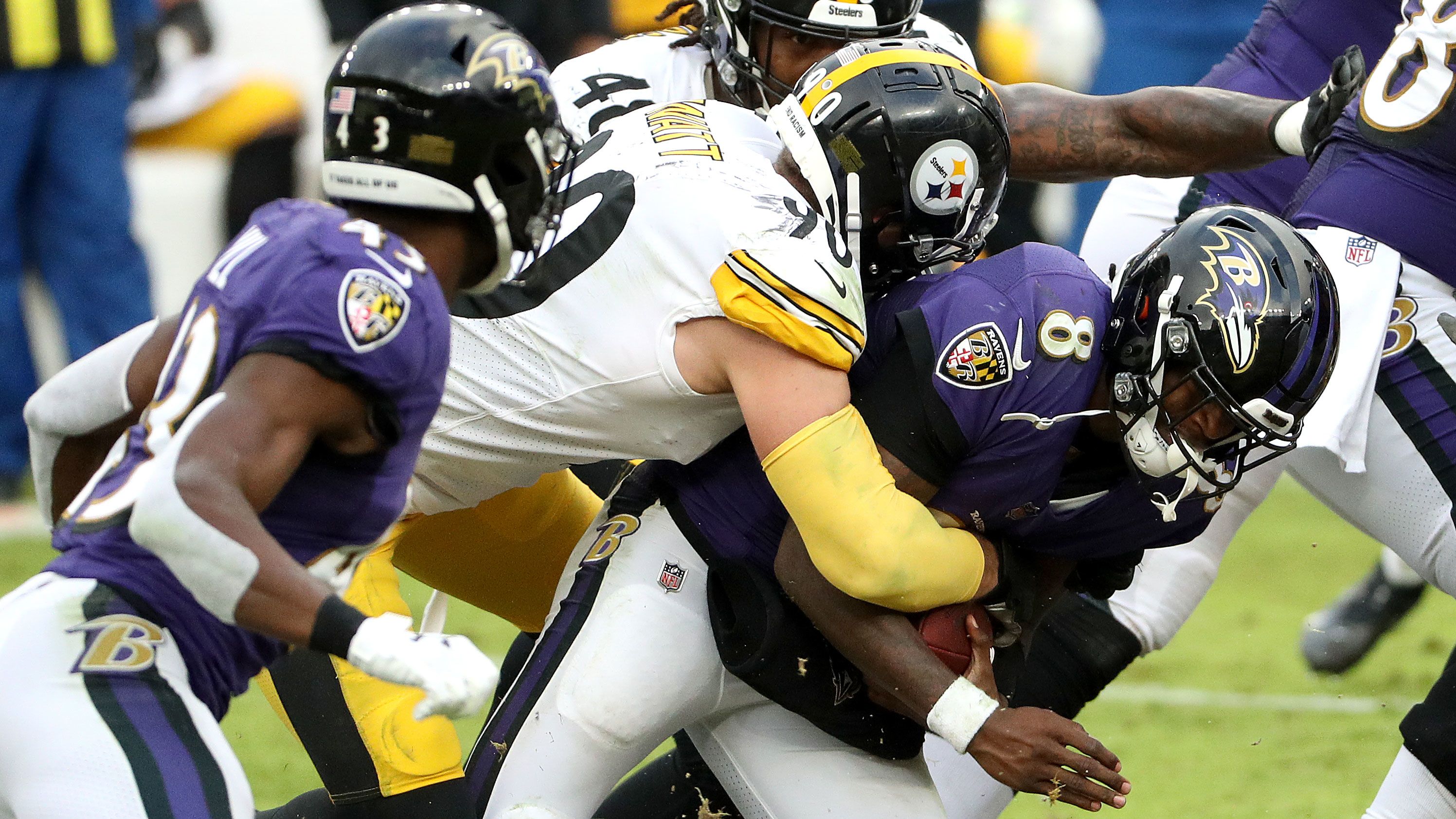 Pittsburgh Steelers beat Baltimore Ravens to remain only undefeated team in  NFL this season