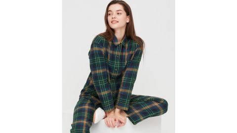 Flannel Long-Sleeve Pajamas 