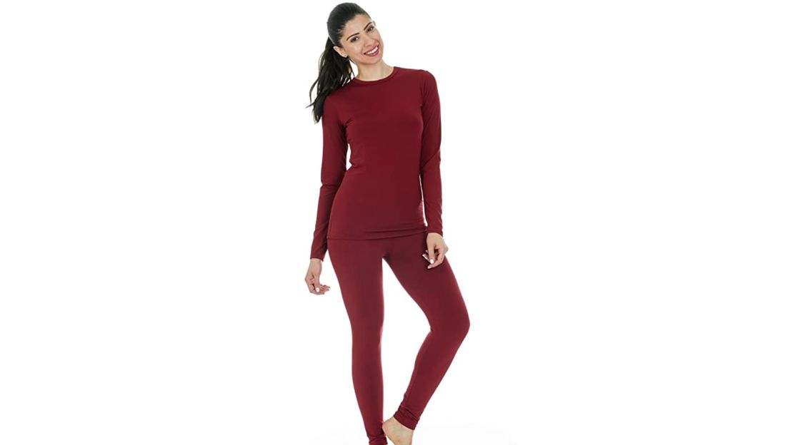 Thermajane Ultra-Soft Thermal Underwear Long Johns Set