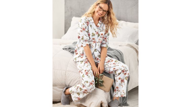 Warm pyjamas hot sale