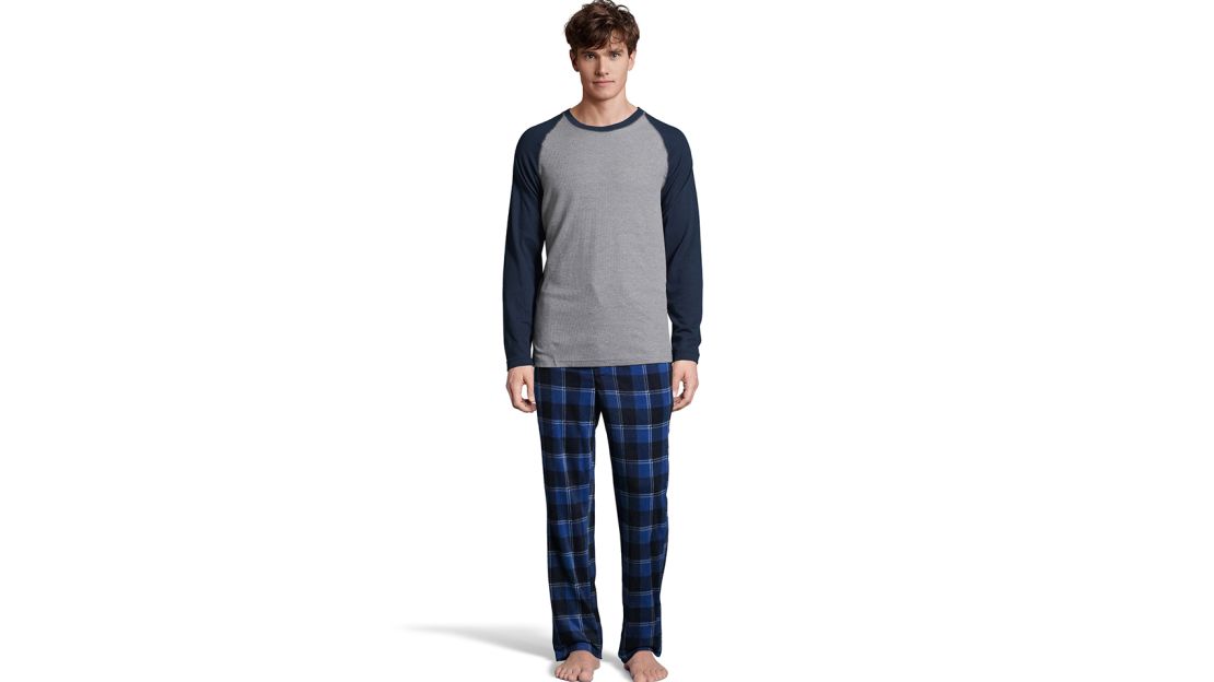 Hanes X-Temp Men's Microfleece Sleep Set