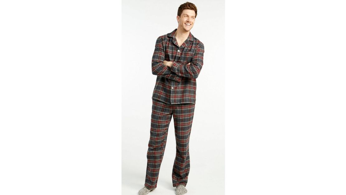 Men's Scotch Plaid Flannel Pajamas