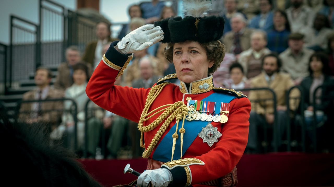 Olivia Coleman as Queen Elizabeth in 'The Crown' Season 4.