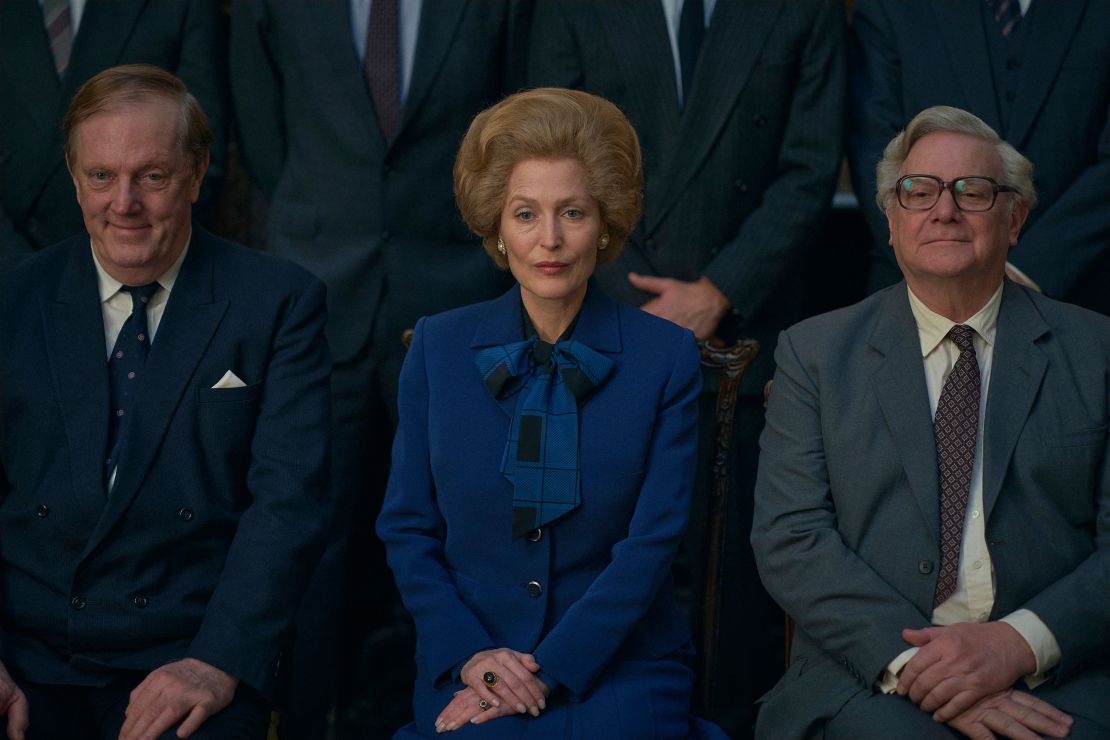 Prime Minister Margaret Thatcher in 'The Crown'
