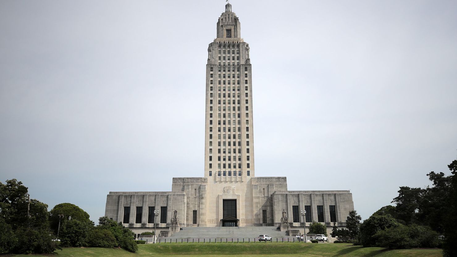 The Louisiana State Capitol on April 17, 2020, in Baton Rouge.
