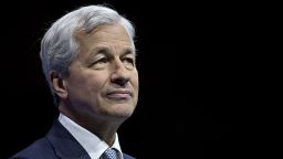Jamie Dimon, chairman and chief executive officer of JPMorgan Chase & Co., listens during a Business Roundtable CEO Innovation Summit discussion in Washington, D.C., U.S., on Thursday, Dec. 6, 2018. The summit features discussions with Americas top chief executive officers, government leaders and industry experts on ideas and policies. Photographer: Andrew Harrer/Bloomberg via Getty Images