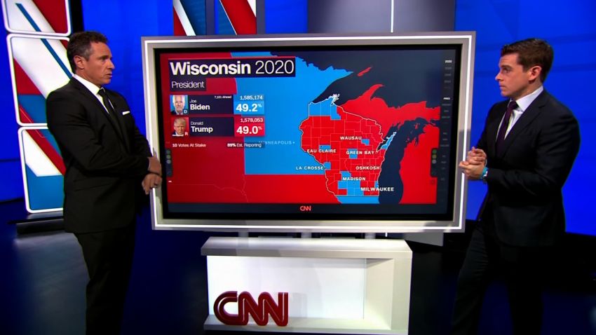 Chris Cuomo and Phil Mattingly break down Wisconsin's vote so far.