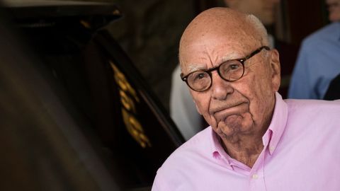 Rupert Murdoch, chairman of Newscorp and co-chairman of 21st Century Fox (2018).