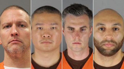 Derek Chauvin, Tou Thao, Thomas Lane and J. Alexander Kueng face charges in the death of George Floyd. 