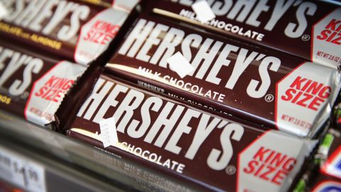 Hershey saw a spike in demand for milk chocolate in zip codes with high covid cases. 