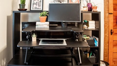 Flexispot Height-Adjustable Standing Desk Converter