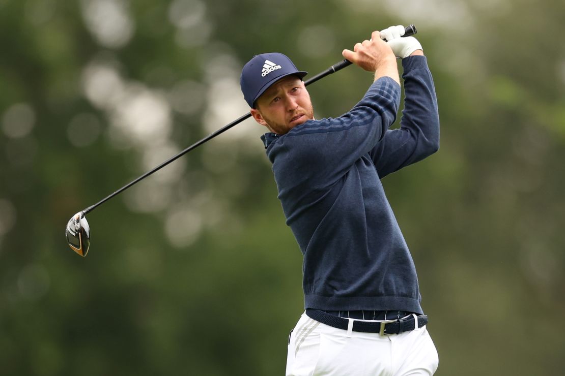 Berger plays a shot from the sixth tee during the second round of the 120th U.S. Open Championship.