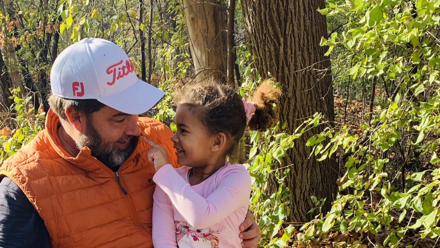 Arick Wierson and his daughter Gabriella.  