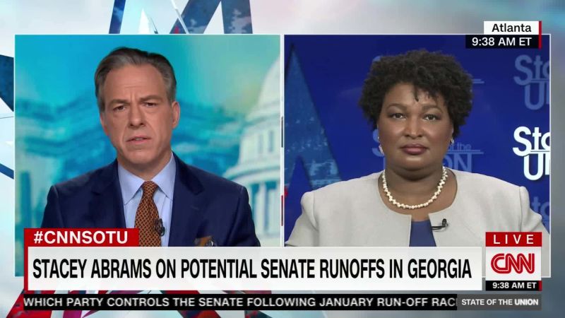 Abrams: Dems Can ‘absolutely’ Win Likely Georgia Senate Runoffs | CNN ...