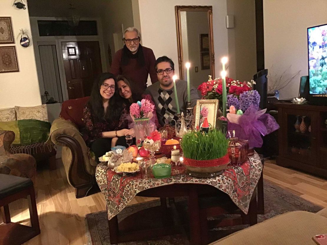 Autriya Maneshni and her family have watched "Jeopardy!" together for 10 years. She credits the show withhelping her understand English after moving to the US from Iran.
