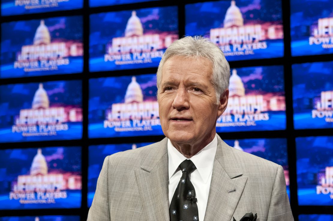 The late Alex Trebek hosted "Jeopardy!" for 36 years. 