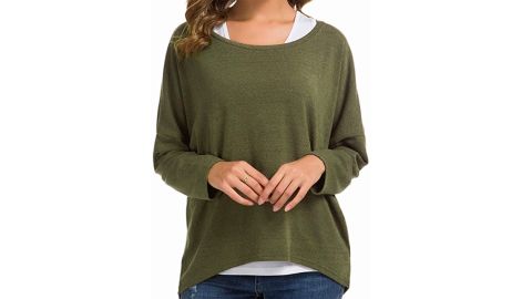 UGET Women's Casual Oversize Sweater
