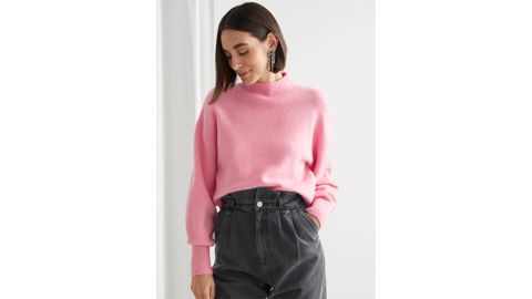 & Other Stories Mockneck Sweater