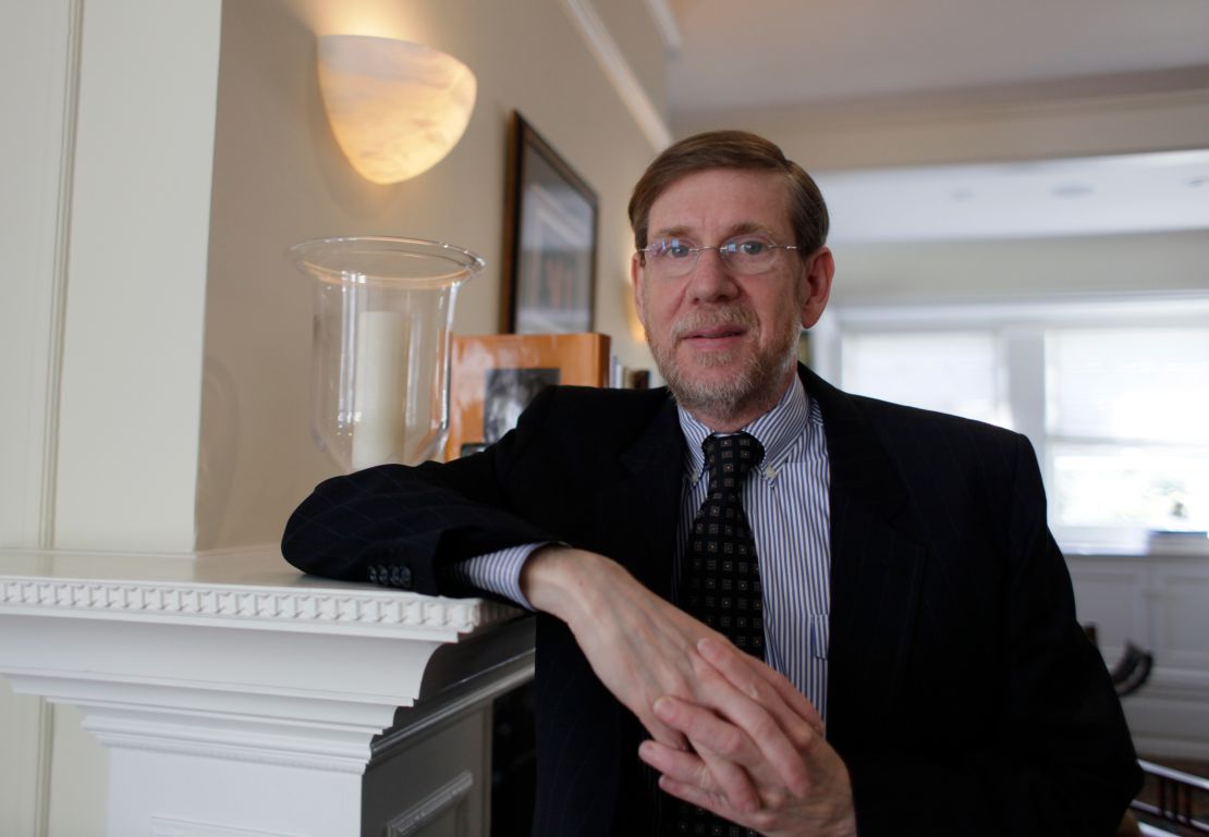 Former FDA Commissioner David Kessler poses at his home in San Francisco on April 20, 2009.