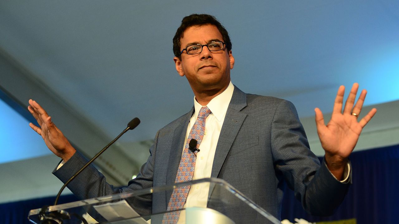 Professor and Dr. Atul Gawande delivers a speech on September 25, 2015, in Danville, Pennsylvania.