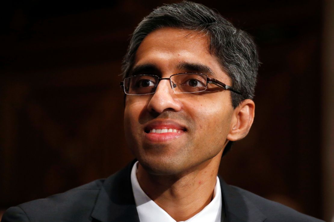 In this Feb. 4, 2014, photo, then U.S. Surgeon General appointee Dr. Vivek Murthy appears on Capitol Hill in Washington.