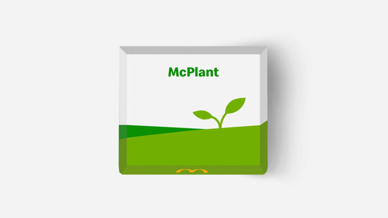 McDonald's announced a new line of plant-based products called "McPlant." 
