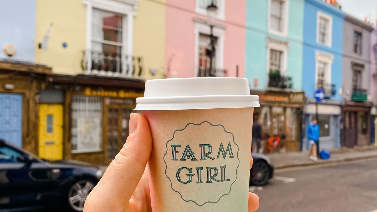 Prairie has been enjoyed takeaway food and drink during her time in locked down London.
