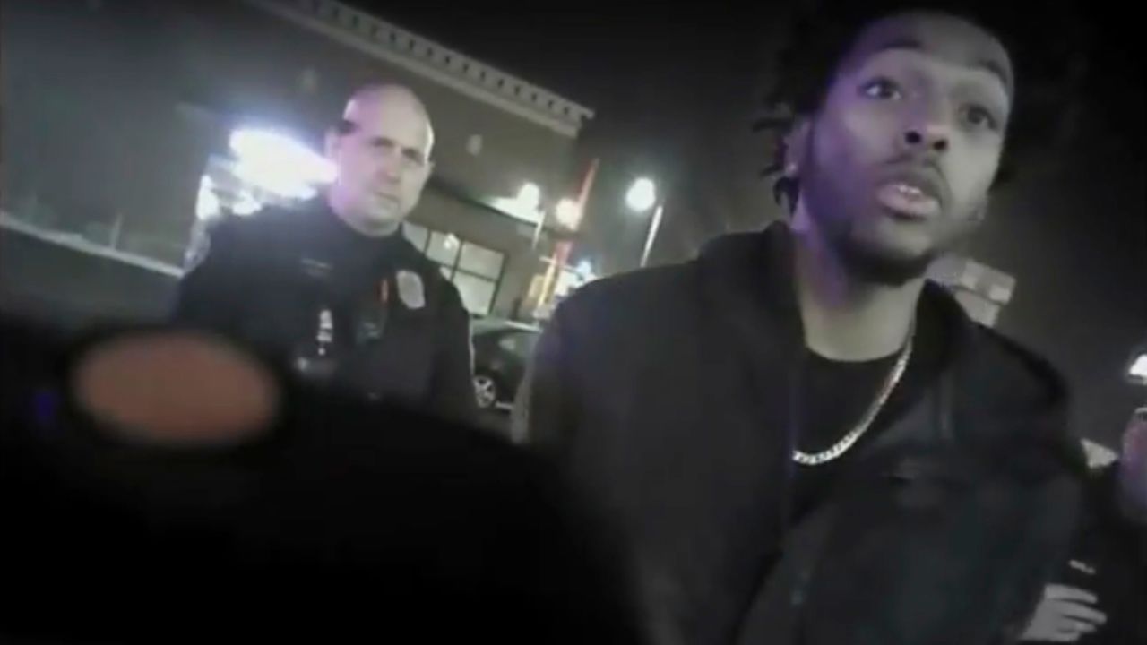 Police body-camera footage released by Milwaukee Police Department shows NBA Bucks guard Sterling Brown talking to arresting police officers after being shot by a stun gun in Milwaukee.