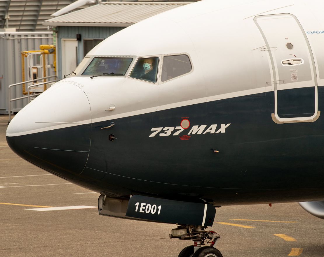 Steve Dickson, administrator of the Federal Aviation Administration on a test flight of the 737 Max in September. The plane is expected to be approved to carry passengers within a few days, according to Dickson.