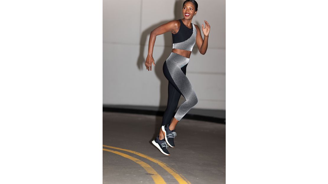 Spanx Women's Every.Wear Reflective Leggings & Crop Top