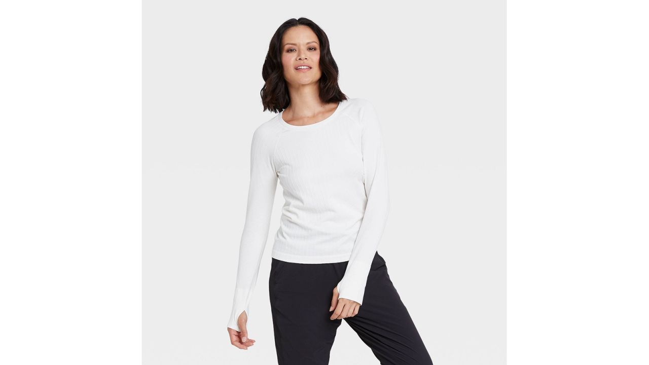All in Motion Women's Long Sleeve Seamless Top