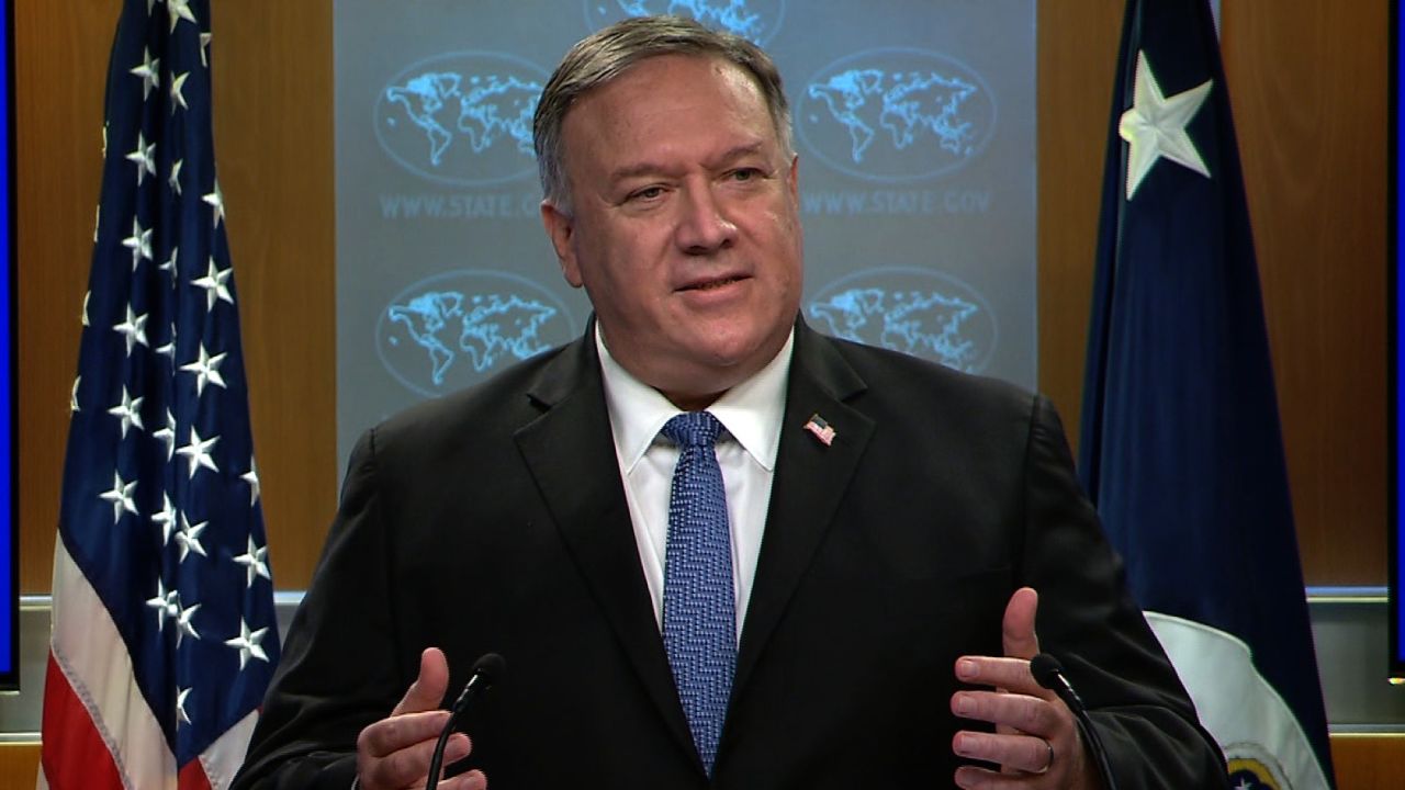 Mike Pompeo 2020 transition presser vpx