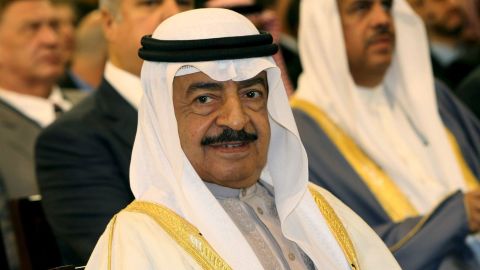 Sheikh Khalifa bin Salman Al Khalifa was Bahrain's only premier since the island nation declared independence in 1971. 