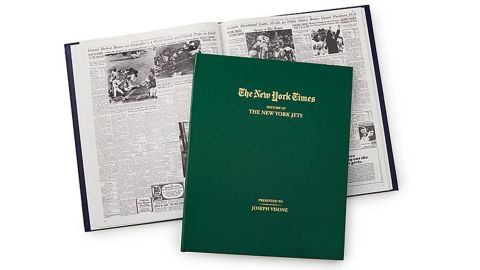 New York Times Custom Football Book