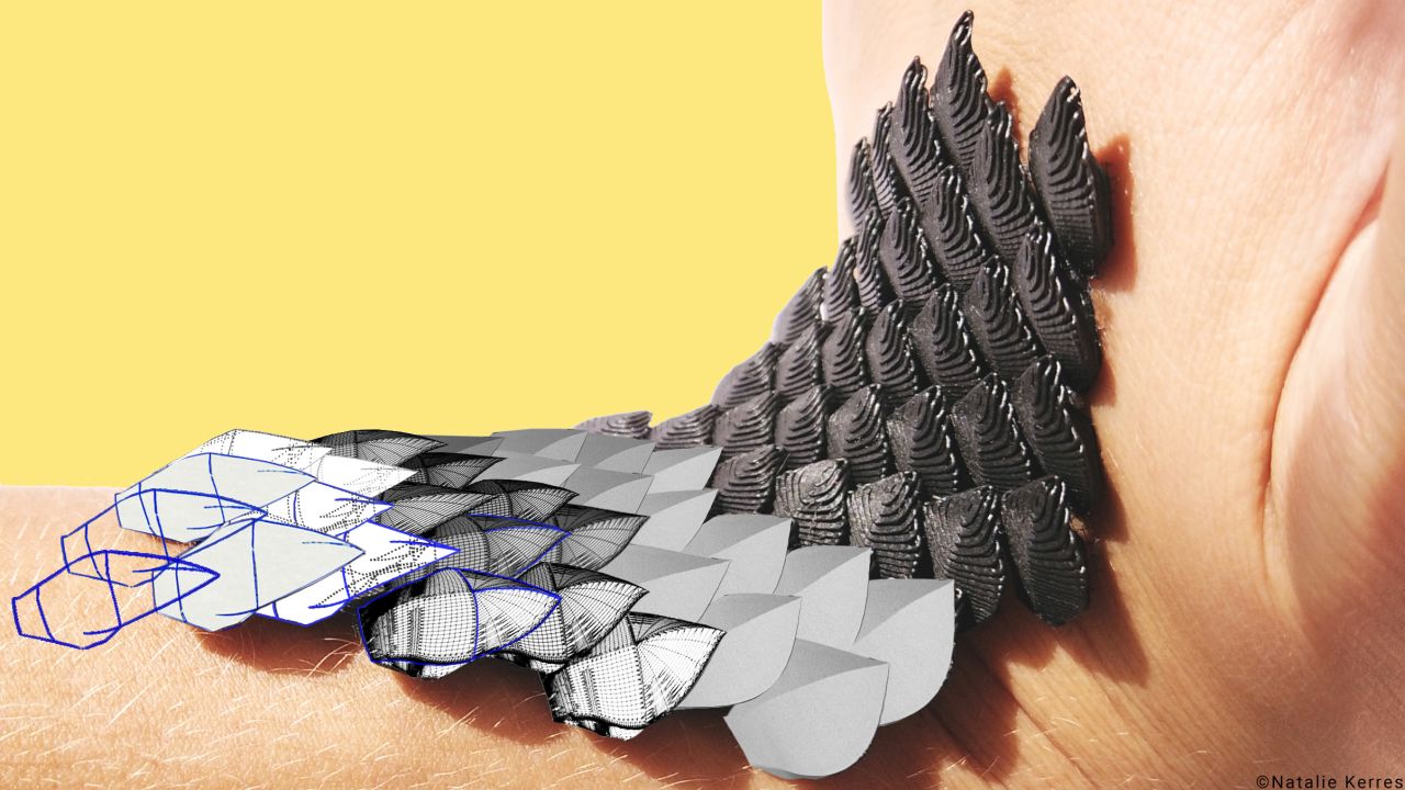 This is "SCALED," a device that protects against injury.